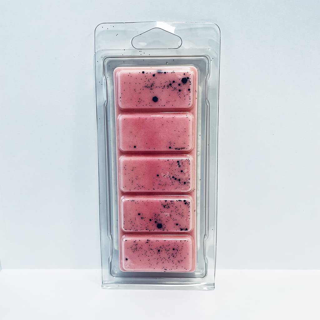 Freshskin Beauty LTD | Snap Bar Highly Scented Clamshells - Strawberry Bon Bon | Wax Melt Handmade Snap Bars | Vegan Friendly, Cruelty Free