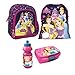 Produktbild Disney Princess Prinzessin Cinderella 4 Teile Set Rucksack Kindergarten mit Sticker von Kids4shop Tasche