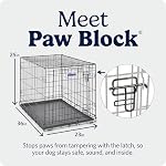 MidWest Homes for Pets 36-Inch iCrate for Medium-Large Breeds, 41-70 lbs, Single Door Folding Dog Crate with Divider Panel, Leak-Proof Tray & Secure Latches, Portable, Durable & Easy to Assemble - Image 4