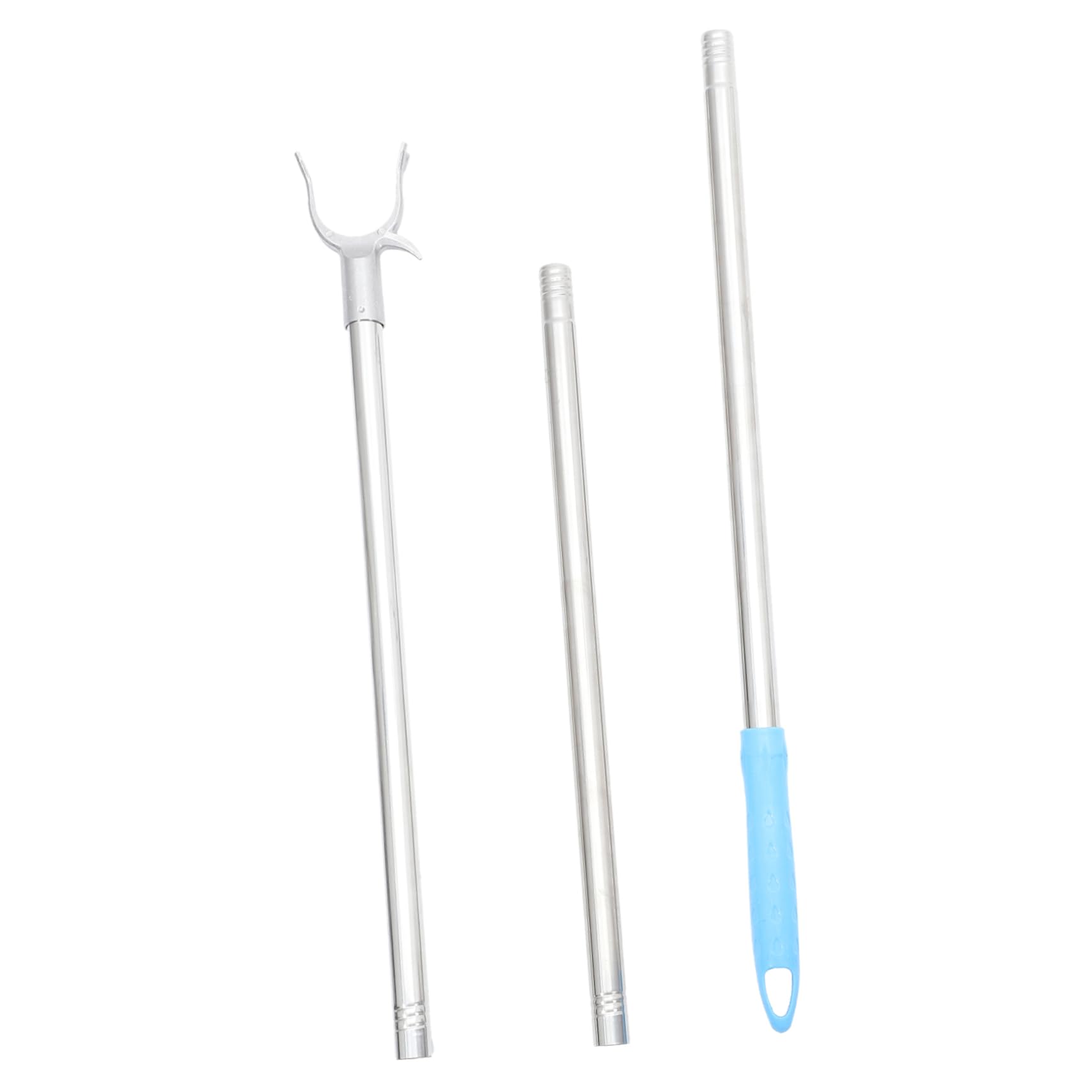 PRETYZOOM Balcony Clothes Pole Shaped Hook Garment Reach Rod for Easy Hanging and Drying Versatile Clothesline for Home Use