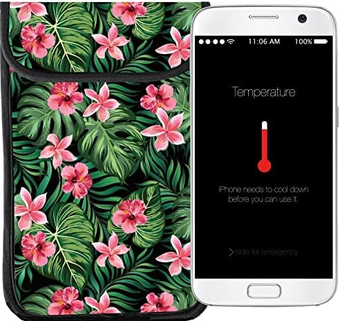 ClimateCase 800 Series Insulating Phone Case - Tropical Vibes, Water Resistant, Neoprene, All Smartphones