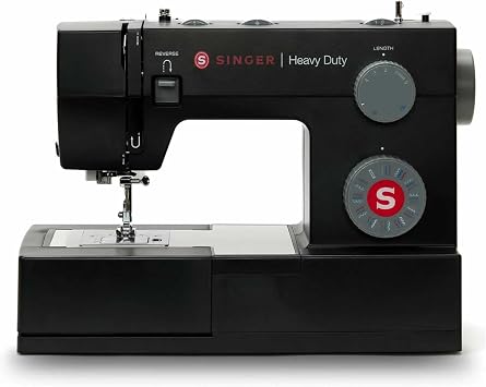 Singer 4432 Heavy Duty Sewing Machine - 32 Stitches - Black Edition