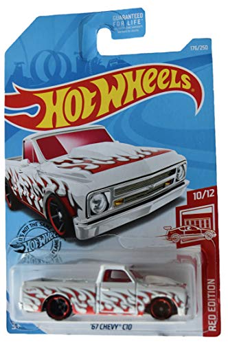 Hot Wheels Red Edition 10/12 '67 Chevy C10 176/250, White with
