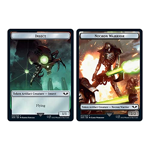 Magic The Gathering Universes Beyond: Warhammer 40.000 Commander Deck - Necron-dynastieën