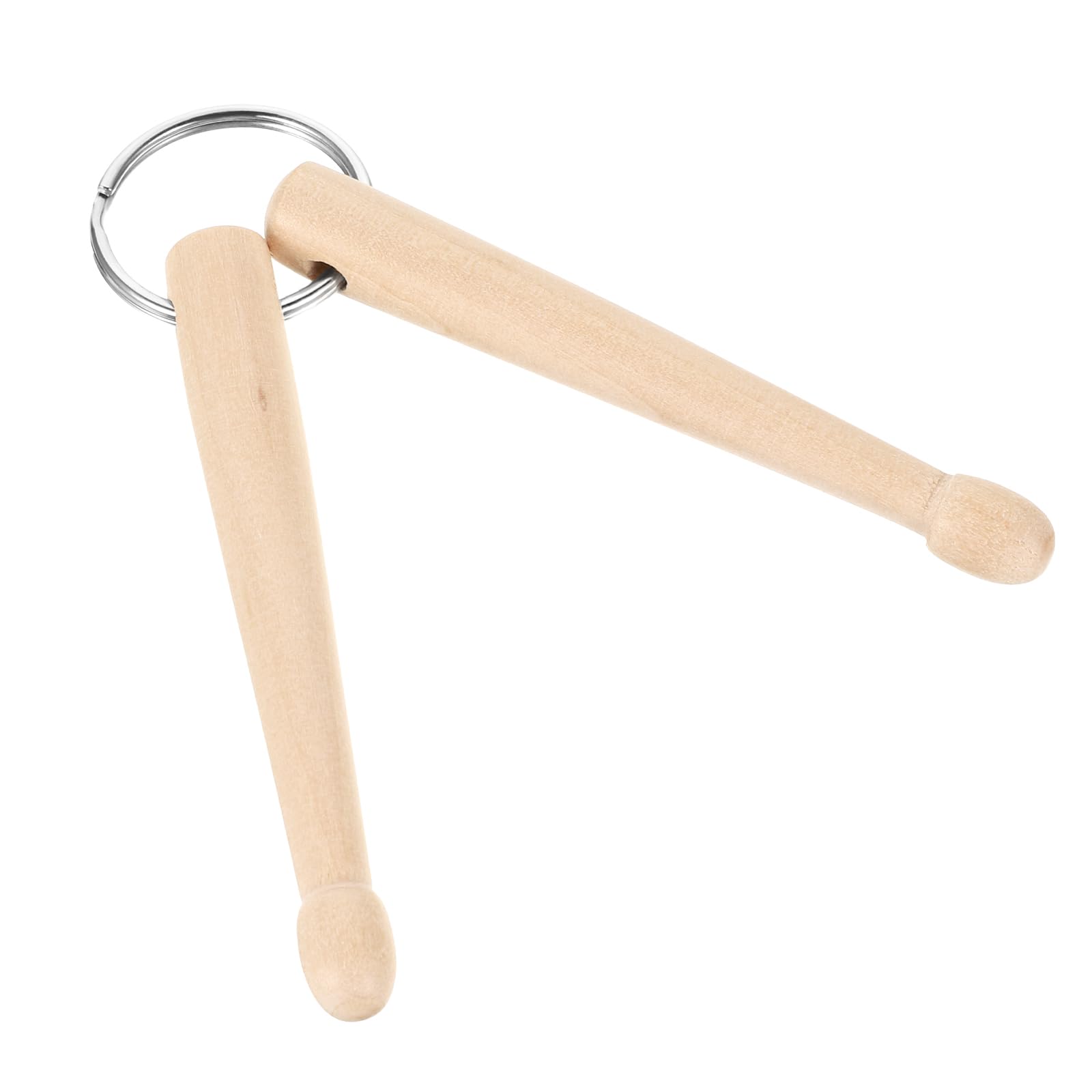 Mini Drum Sticks Keychain Wood Miniature Drum Stick Keychain Mini Drumsticks Drums Key Keychains Minis Drumsticks Keychains Decoration Percussion Key Ring for Men Women Drummer Gifts