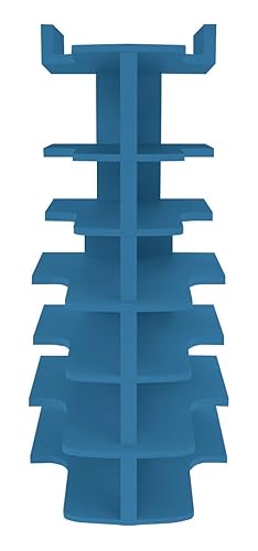 Big D 523 The D-Tower - Recambio de fragancia Mountain Air, azul (paquete de 12) – Dura hasta 45 días – Ambientador ideal para baños, oficinas,