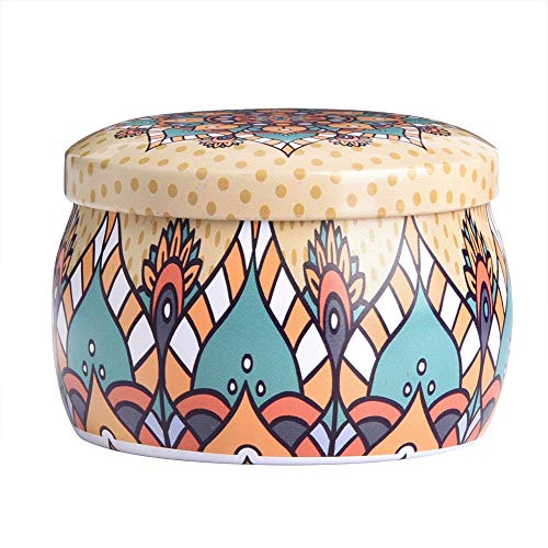 Elegante hojalata de metal Latas vacías Shabby Chic Mini-cajas Caja de almacenamiento de hojalata...