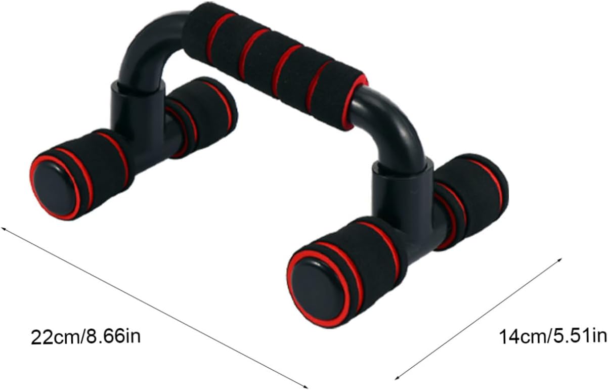 Red Double Wheel Abdominal Roller Set Home Exercise Equipment Unisex Fitness Device for Core Strengthening and Waist Sculpting Portable