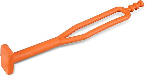 NICECNC 145mm Rubber Battery Strap Elastic Battery Strap Orange