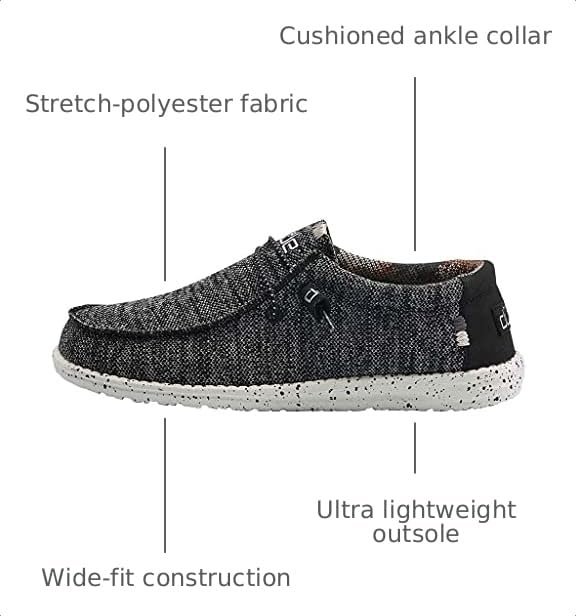 Image of Hey Dude Men's Wally Sox Moc Toe Shoes