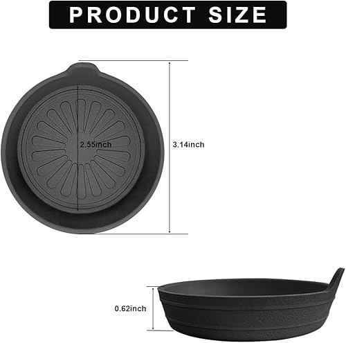 Miniatura 2 de Portavasos para automóvil, paquete de 4 posavasos universales antideslizantes para la mayoría de automóviles, SUV, accesorios interiores de