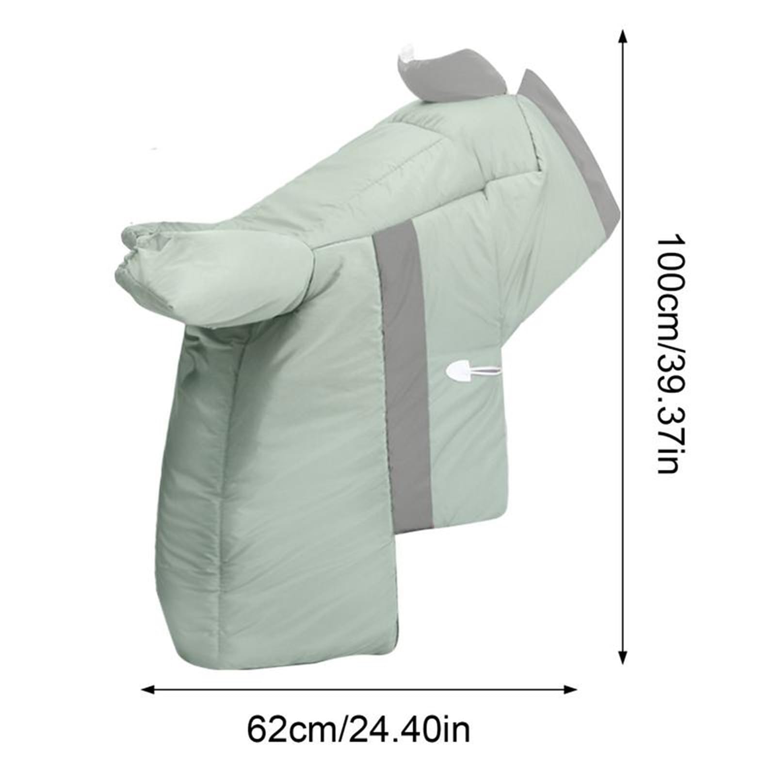 Couvre Jambe Scooter Tablier Coupe-Vent for Moto, De Jambe, Couverture Complète du Corps Pare-Brise, Couvertures Scooter Électrique Les Déplacements(Shoulder Guard Style)
