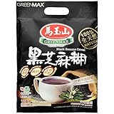 GreenMax Black Sesame Cereal Drink – 12 Sachets x 30g (360g Total), Instant Powdered Beverage, Made in Taiwan – No Artificial Flavors or Preservatives, Vegetarian-Friendly