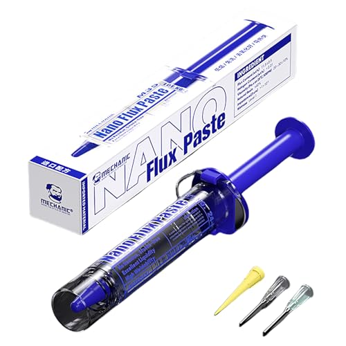 MECHANIC M35 Lead-Free Syringe Solder Flux Paste Transparent Soldering Grease for Mobile Phone Motherboard Repair Welding Tools