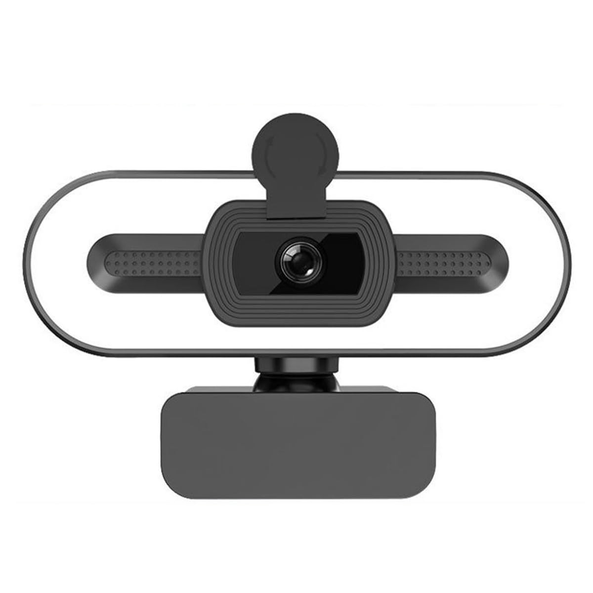GIZNXBA Webcam for PC with Microphone & Three-Level Light & Privacy Cover, USB Webcam Streaming for Desktop Computer, Laptop, Video Calling, Studying and Conference(4k)-picture-14