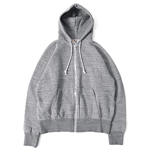 Filmelange フィルメランジェ JEFFERS ジェファーズ ジップパーカー 裏起毛 (メンズ レディース)【5-black melange(601)】