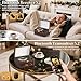 Gueray CD Player Portable Bluetooth: Retro CD Players with Speakers Vintage CD-Player 3600mAh Rechargeable & Radio & Remote Control Support USB/AUX Playback Headphone Jack