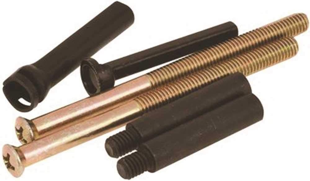 Kwikset 86130-3 Thick Door Screw Pack for 665 / 875 Bright Brass Finish