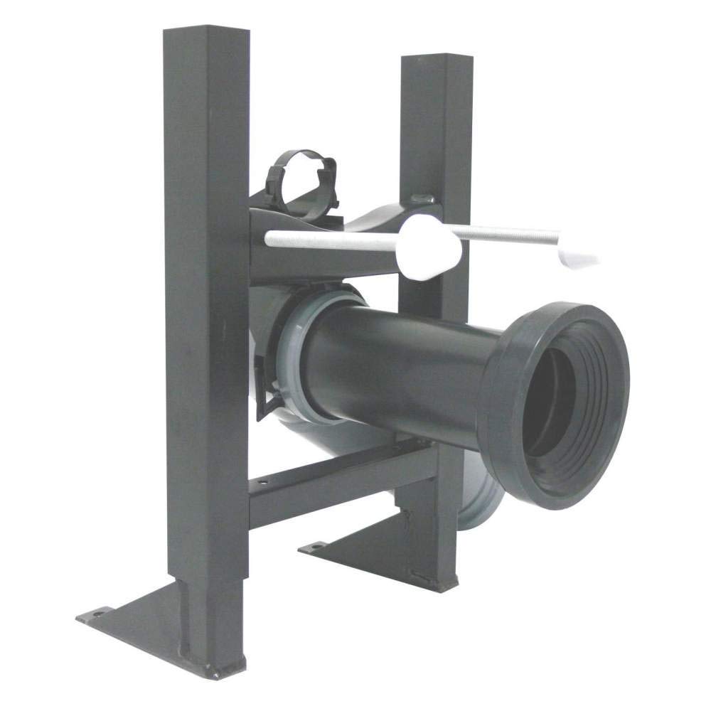 Regiplast 33000 Bâti-Support autoportant-Fixations au Sol, Blanc