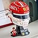 LEGO Editions Scuderia Ferrari HP Charles Leclerc Helmet - Building Set for Teens, Ages 14+ - Collectible F1 Display - Bedroom or Home Office Decor - Gift for Formula 1 Fans - 43014
