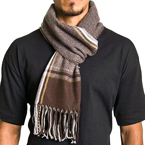 Alpine Swiss Mens Winter Scarf Cover