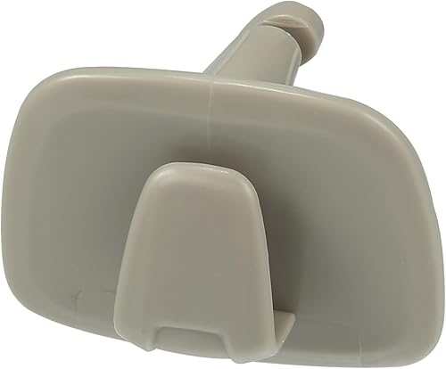 Miniatura 6 de X AUTOHAUX 1 par de ganchos de techo interior gris ABS cubierta para Volvo S90 V90 2017-2021 XC40 XC60 2018-2021 XC90 2016-2021 2016-2021