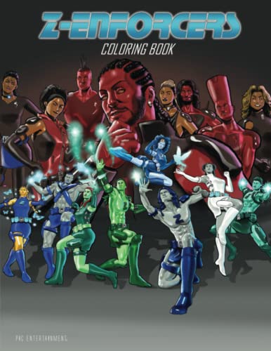 Z-Enforcers Coloring Book: vol. 1
