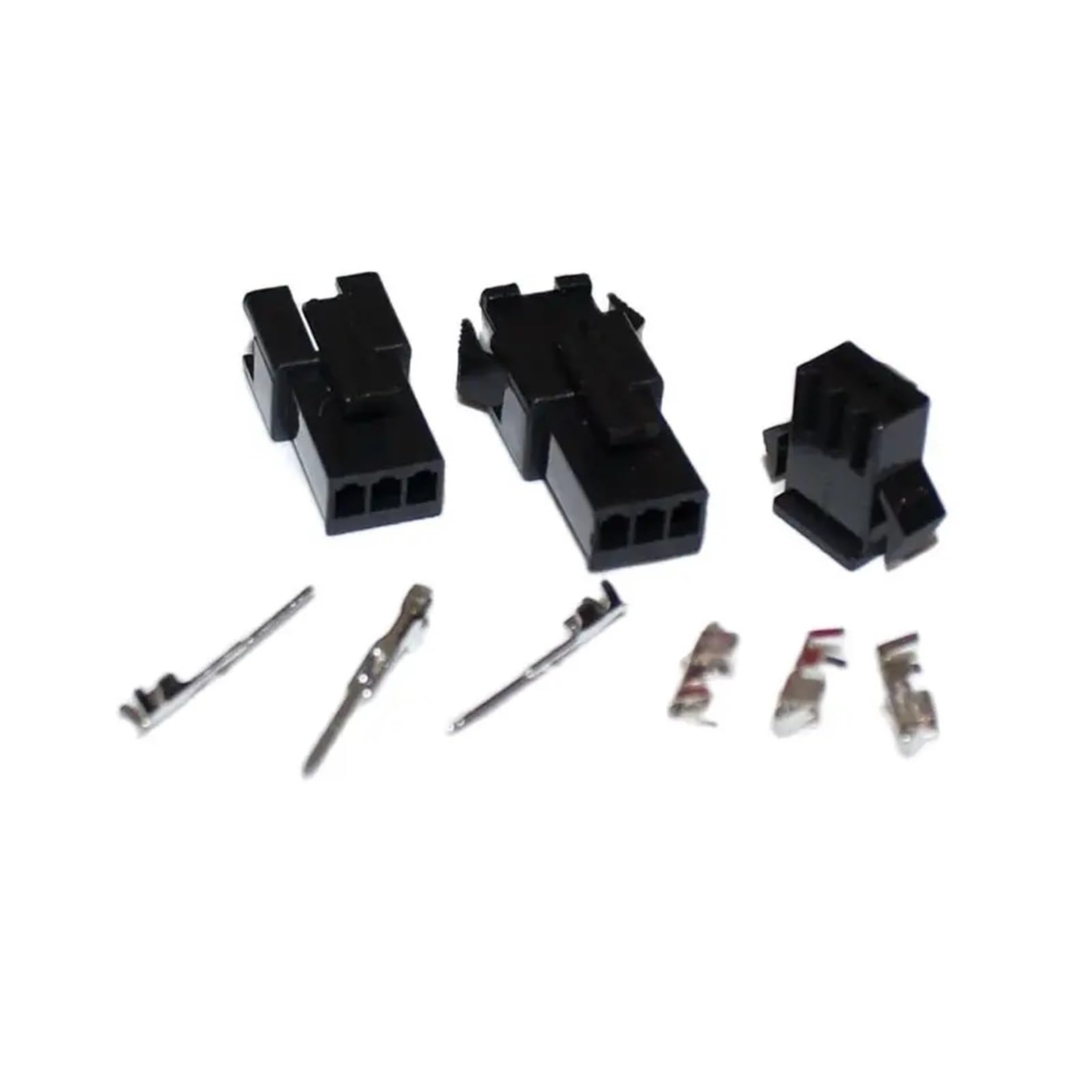 10sets/lot SM 3Pin Pitch 2.54MM Female and Male Housing + Terminals SM-3P SM-3R JST SM2.54 Wire Electrical Connector