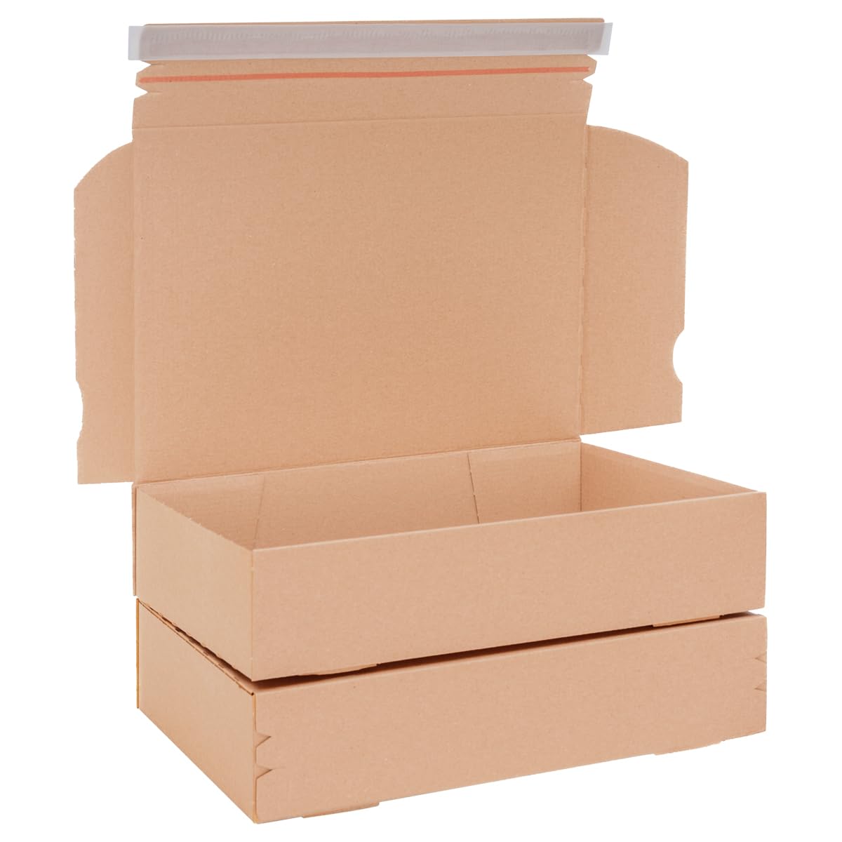 verpacking Cartons d’expédition DHL Petit colis Premium avec bande adhésive et fil d’ouverture 350 x 250 x 80 mm marron WP-45-A carton DHL emballage 50 pièces