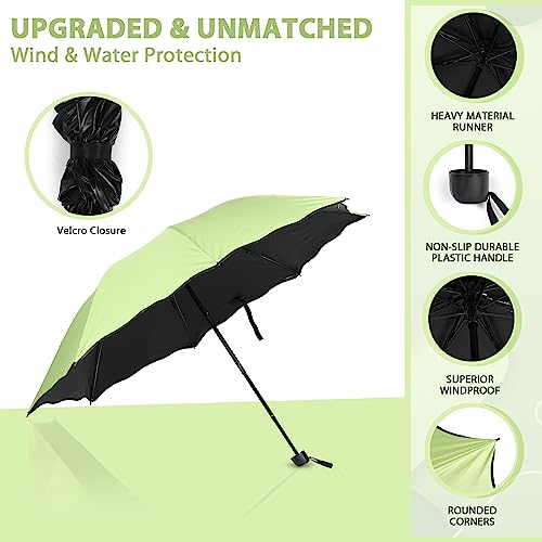Image of HomeCloud Magic Umbrella Windproof, Sunproof & Rainproof with Sturdy Steel Shaft & Wrist Straps | Secret Blossoms Occur with Water Magic Print | Easy to Hold & Carry | Umbrella for Women, Men & Kids