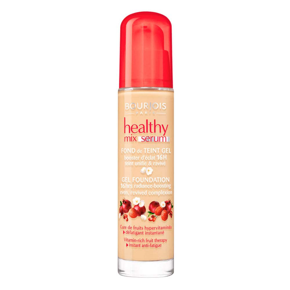 Bourjois Healty Mix Serum Light Coverage Liquid Foundation, 53 Light Beige, 30ml
