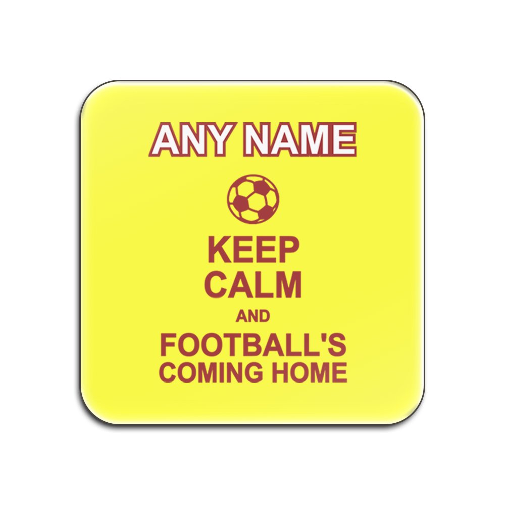 Dessous de verre football anti-traces de verre pour table