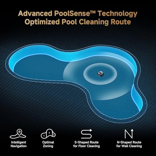 Robotic Pool Cleaner with Wall Climbing
