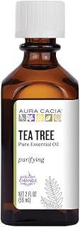 Aura Cacia - Pure Tea Tree Essential Oil | Purity Certified | 2 fl. oz.