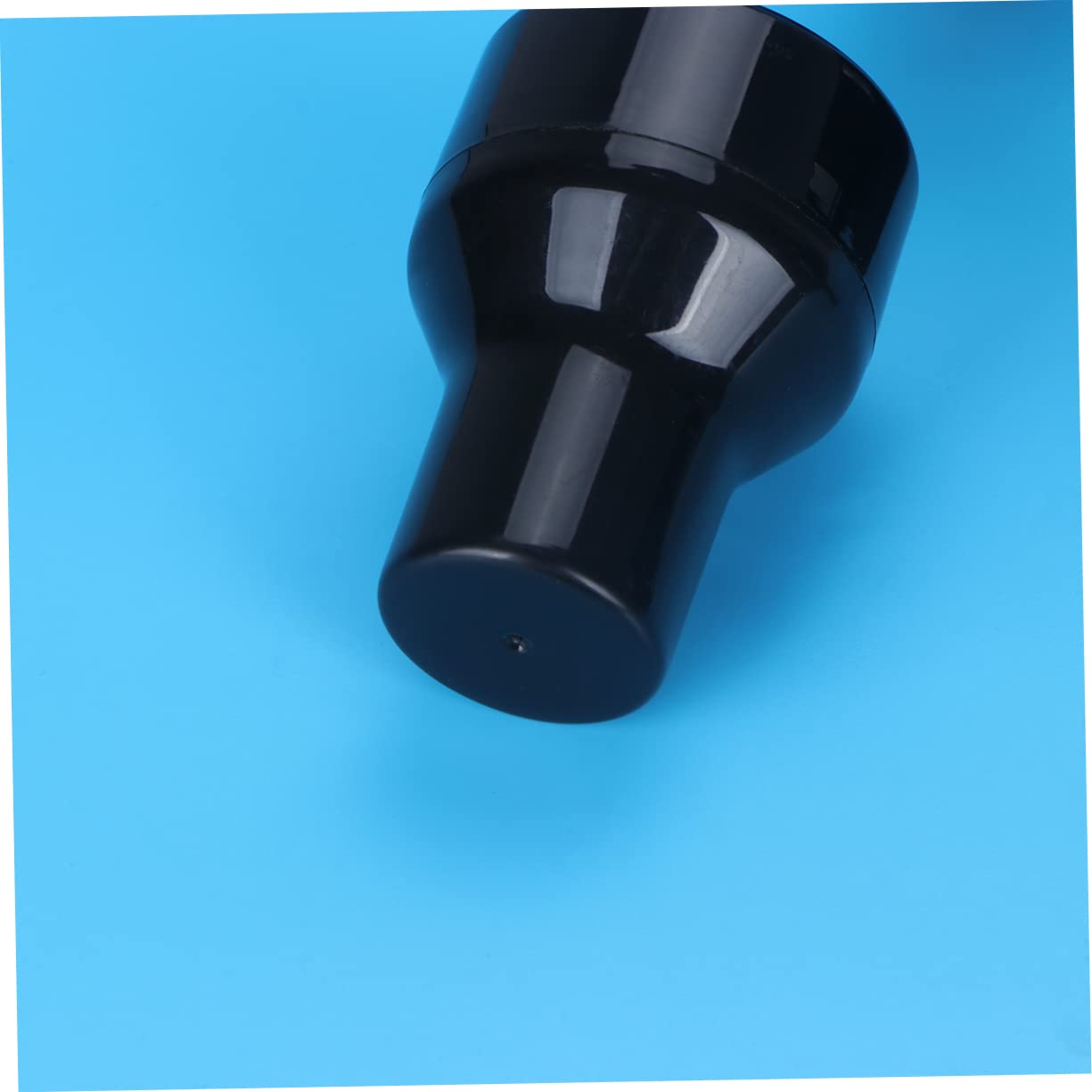 FRCOLOR 4Pcs Mushroom Shape Makeup Sponge Applicators for Even Cosmetic Application Washable Portable Reusable for Women and Cute Design Black