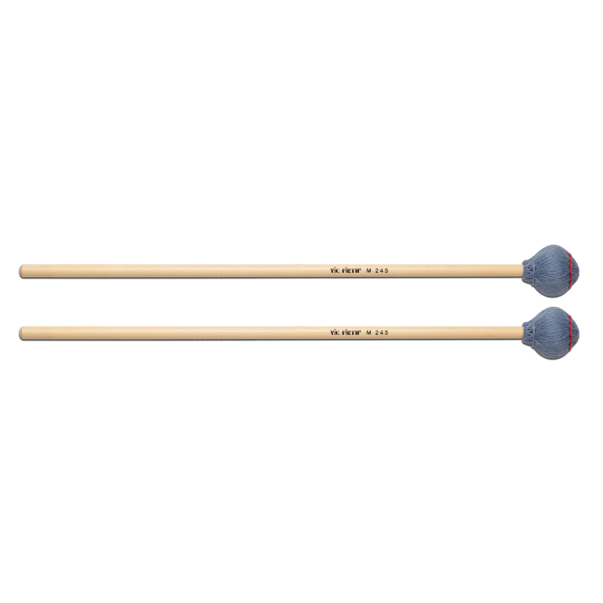 VIC FIRTH M243 Drum-Stick "5A American Classic-Serie, Hickory,Wood-Tip"