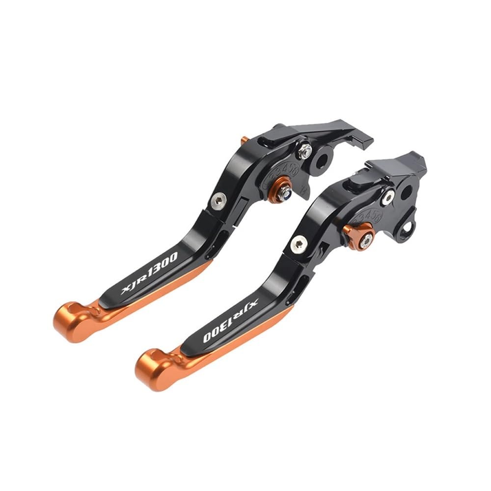 Nhgfdfs Black Orange Motorcycle Clutch Brake Lever For Ya&Maha Xjr 1300 1995-2003 Motorcycle Brake Clutch Levers Handbrake Handle
