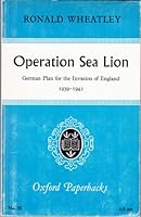 Operation Sea Lion B0000CLD3R Book Cover
