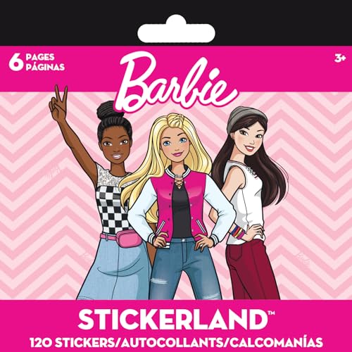 Barbie Core   Mini blocs STICKERLAND   6 PG Mini Stickerland Pad   6 páginas