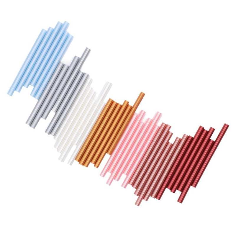 7x100mm 42Pcs Mini Glue Sticks Nontoxic Eco Friendly Strong Adhesion Widely Used Glue Gun Sticks for Appliance Craft