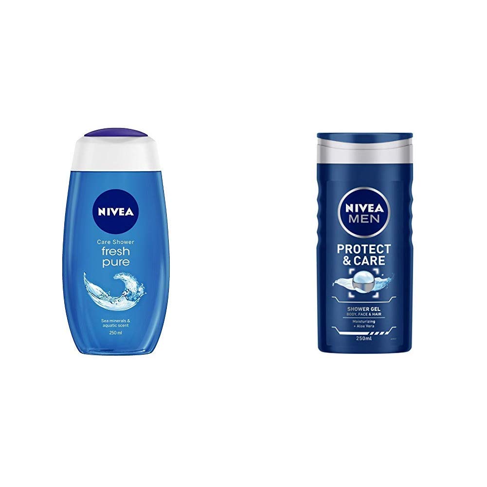 nivea protect and care shower gel