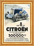  Biller Antik Citroen de Serie Petite Rosalie Bedos Paris France Publicité 062 Encadrée