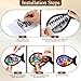 Sinload 24 Sets Faith Fish Craft Kit DIY Christian Jesus Fish Craft Religious Cross Tissue Paper Hanging Ornament for Home Church Bible Activities