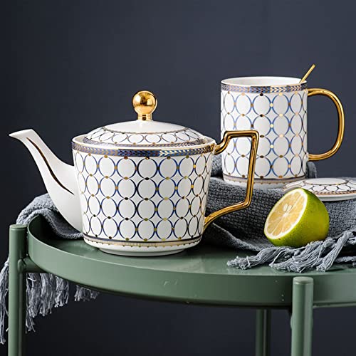 Tetera de cerámica de 700 ml elegante para café y té Pu'er 4