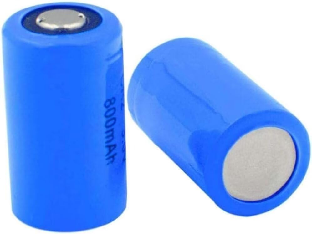 Pila CR2 recargable de alta potencia 3.7V 800mAh