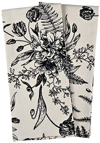 Crabtree Collection Lot de 2 torchons de cuisine vintage 100 % coton absorbant - Décoration de cuisine en toile - Cadeau de cuisine - 45,7 x 71,1 cm Cover
