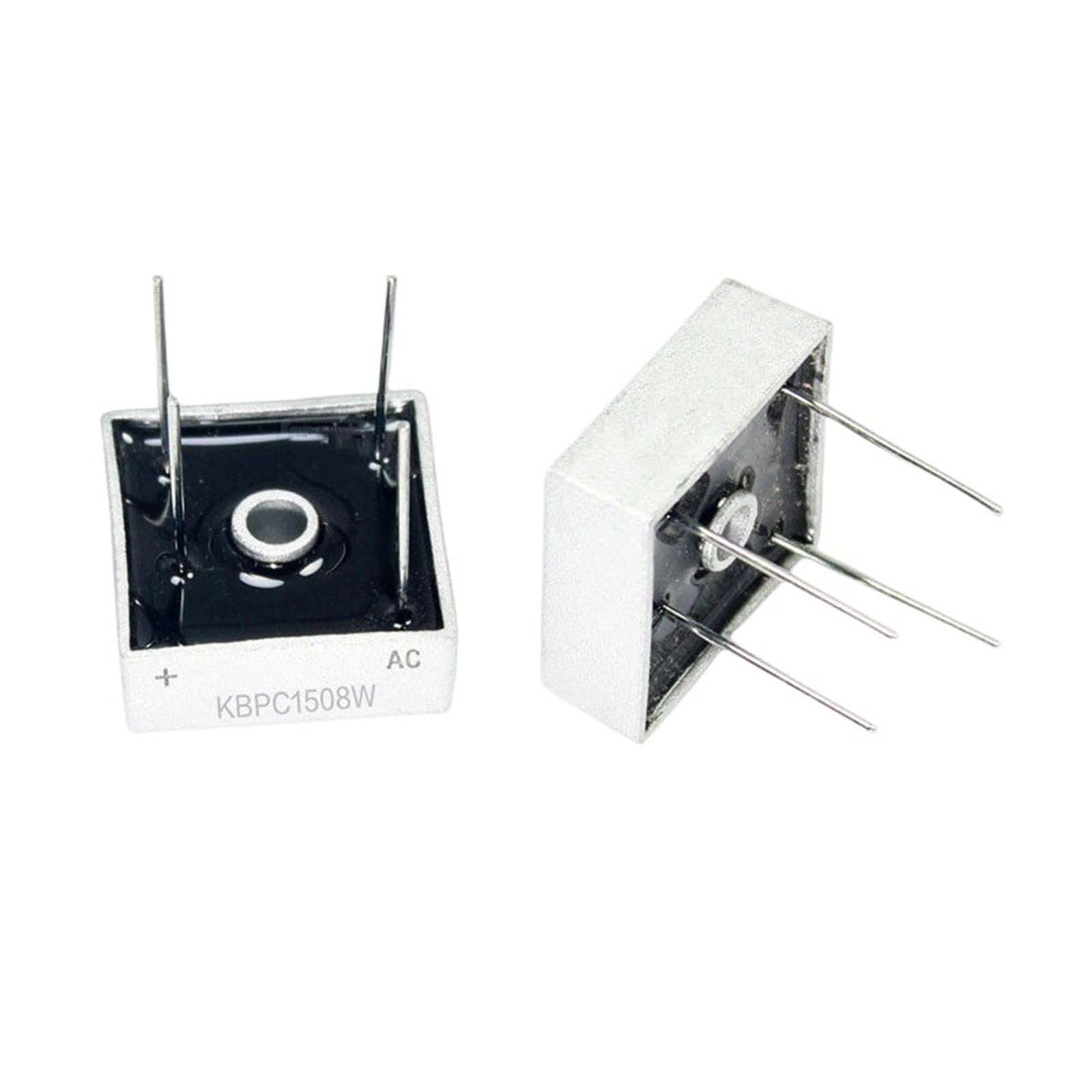 3/10/20/50/100Pcs KBPC1508W Bridge Rectifier DIP-4 Square Bridge 15A/800V(50Pcs)