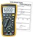 Fluke - 2538790CAL 115 Compact True-RMS Digital Multimeter with a NIST-Traceable Calibration Certificate with Data