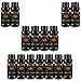 15x10ml Aromatherapie Kamille ätherisches Öl Set für Diffusor, 100% reines Bergamotte ätherisches Öl Kit für Luftbefeuchter-Vanille, Citronella, Patchouli, Rosmarin, Mandarine. Ätherische Öle Set