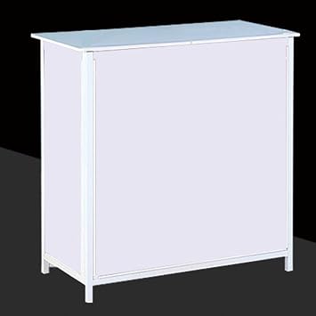 Portable Trade Show Counter Table Exhibition Foldable Promotional Counter Retail Advertising Display Banner Stand Supermarket Tasting Table Reception Event Desk PVC Board, 80 * 40 * 85 cm